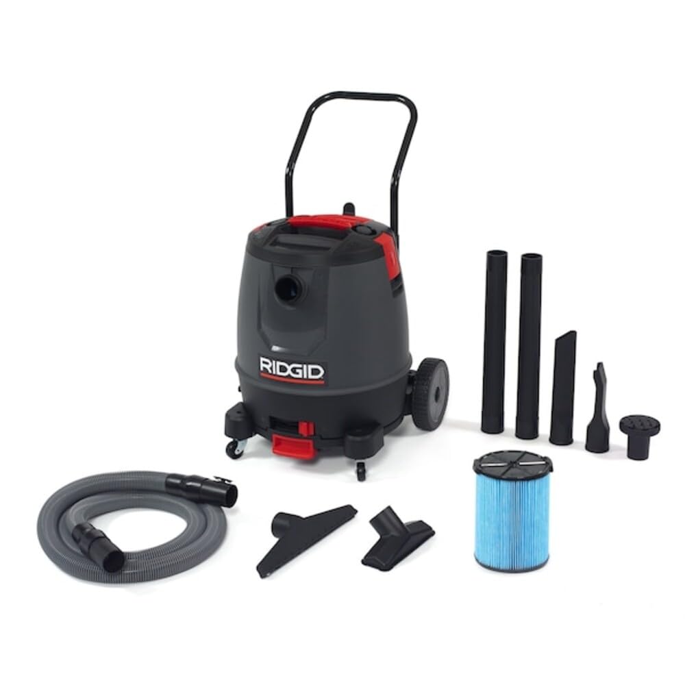 16-Gallon Wet Dry Shop Vacuum with Cart Q92910