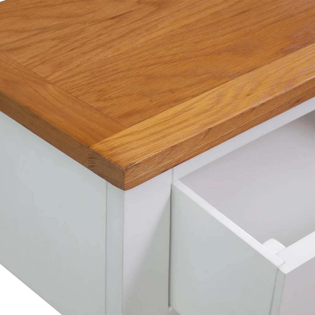 Solid Oak Wood Console Table V798