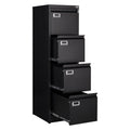 4 Drawer Metal Vertical File Cabinet with Lock Z632675