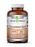 Cinnamon Bark Supplement 1000 Mg 200 Veggie Capsules S6007