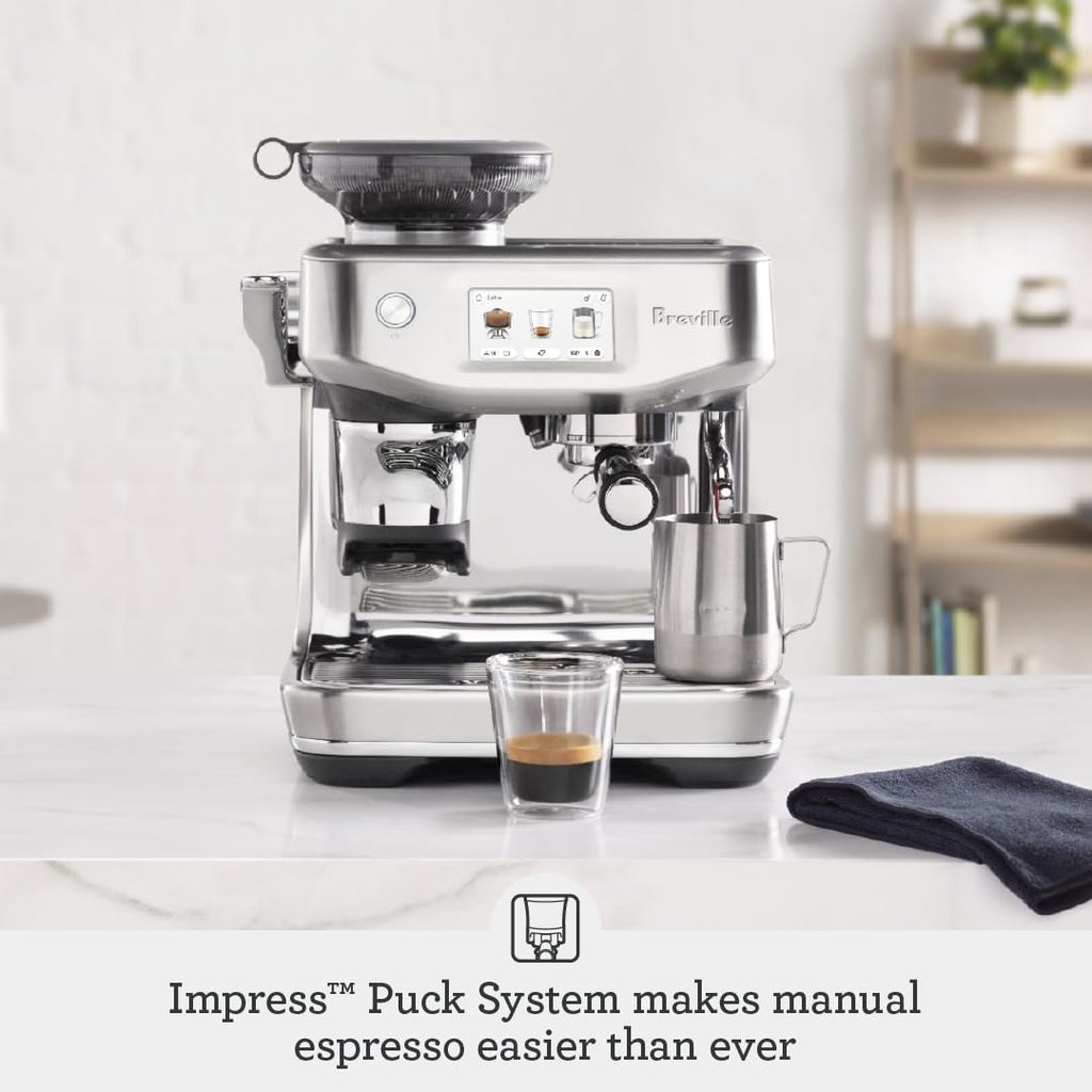 Espresso Machine Brushed Stainless Steel X817976