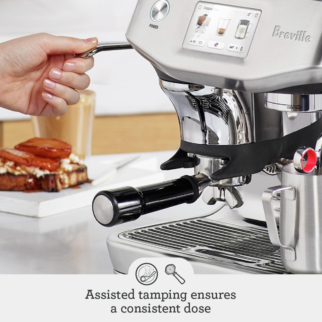 Espresso Machine Brushed Stainless Steel X817976
