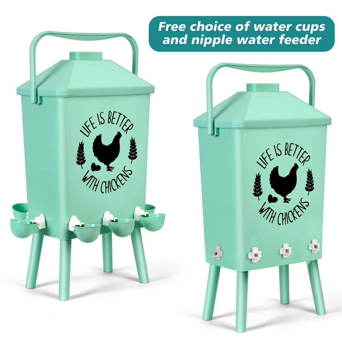 4.2Gal Hanging Chicken Waterer V169