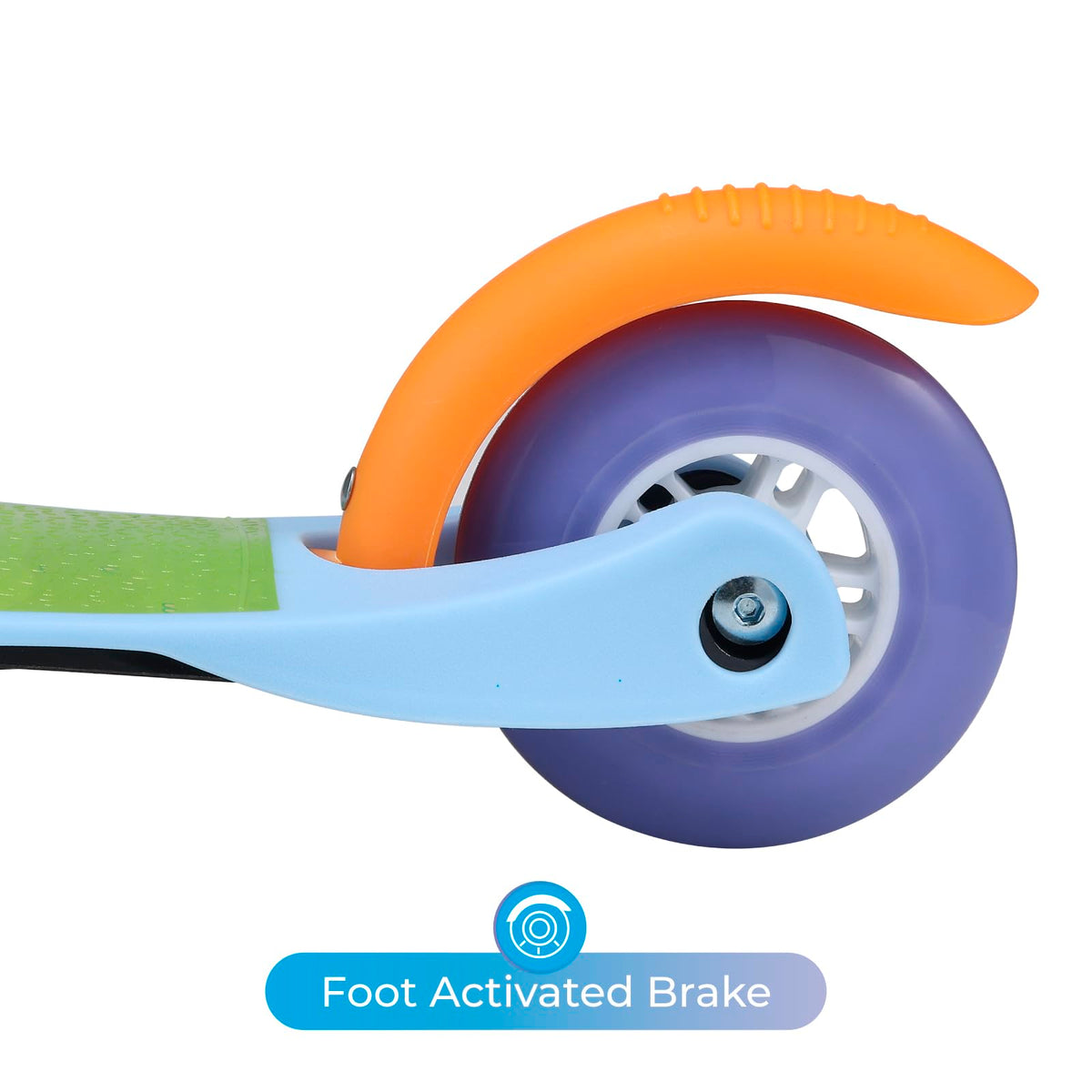 3 Wheel Light Up LED Wheels Kick Scooter B43941