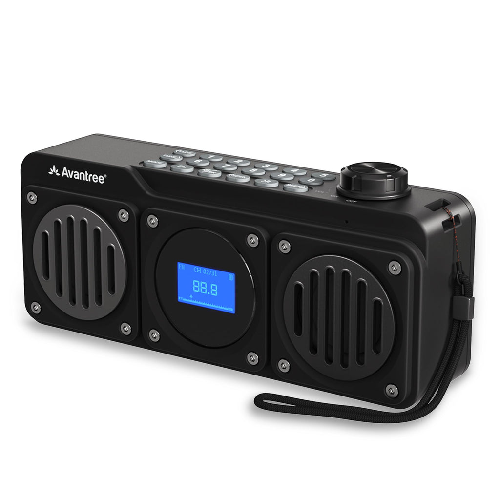 Portable FM Radio & Bluetooth Speaker O677879