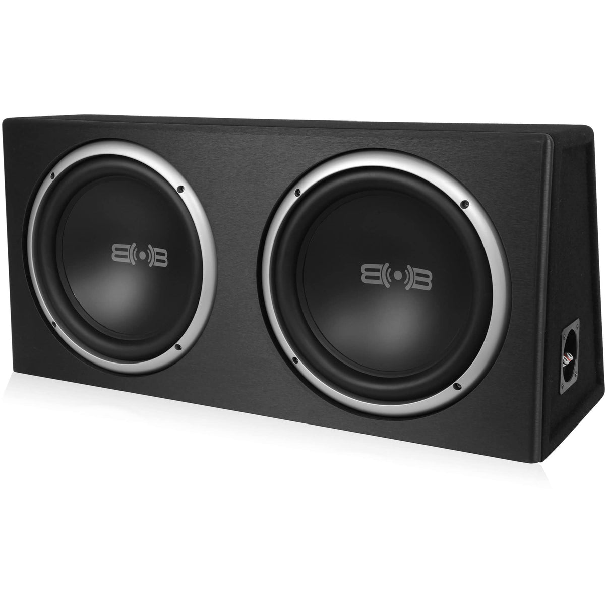 1000W Dual 10" Car Subwoofer with Ported Enclosure L502