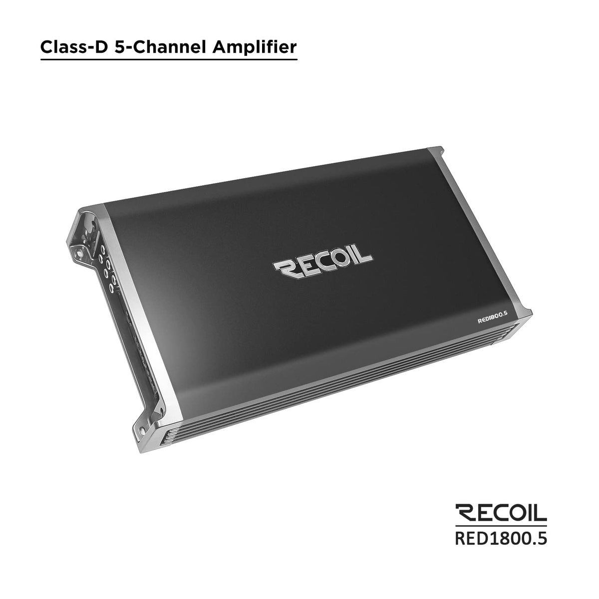 5-Channel Car Audio Amplifier 1800W M184