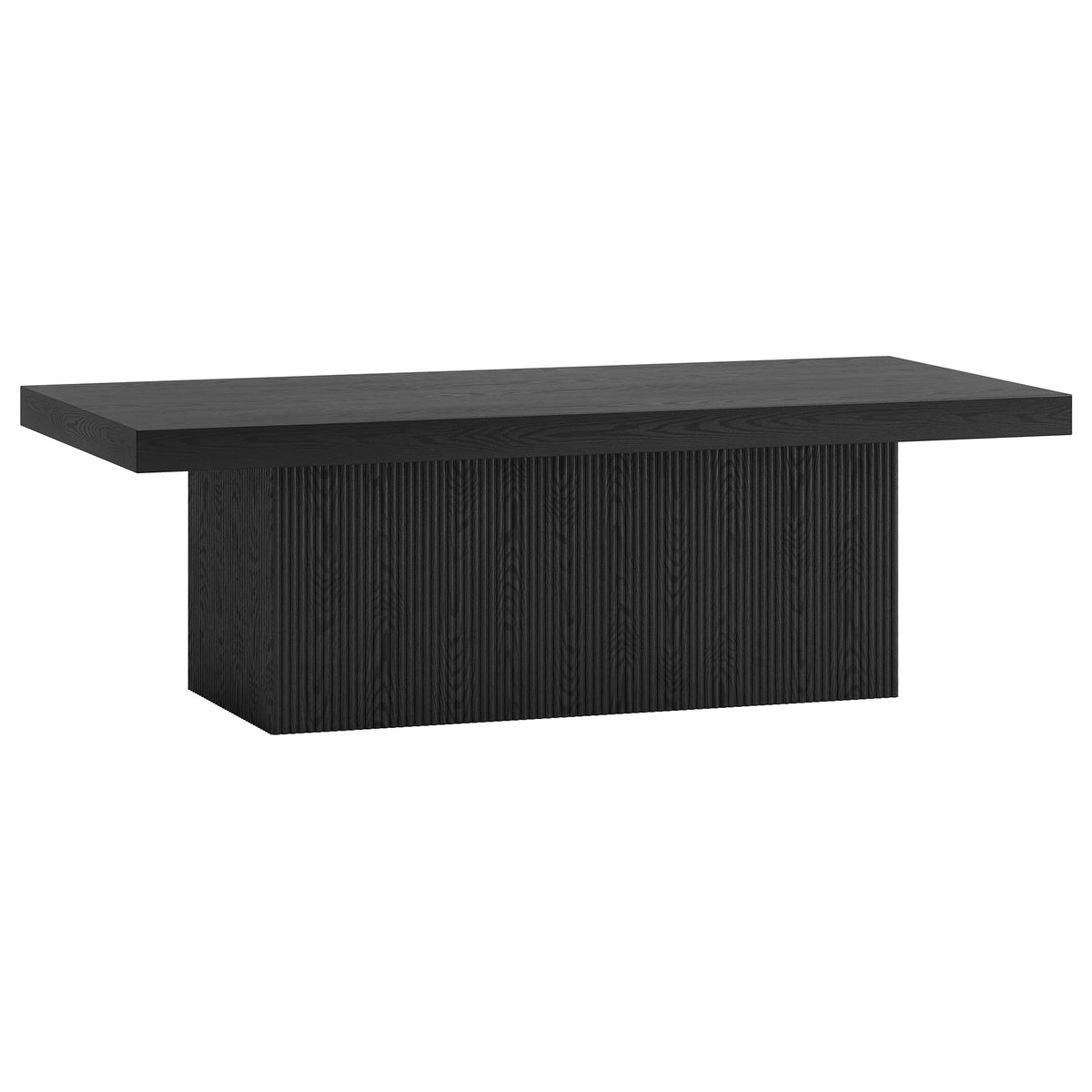 48" Modern Fluted Coffee Table G2844