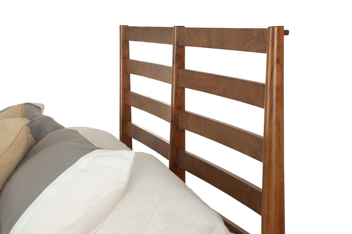 Chestnut California King Slat Back Bed U53067