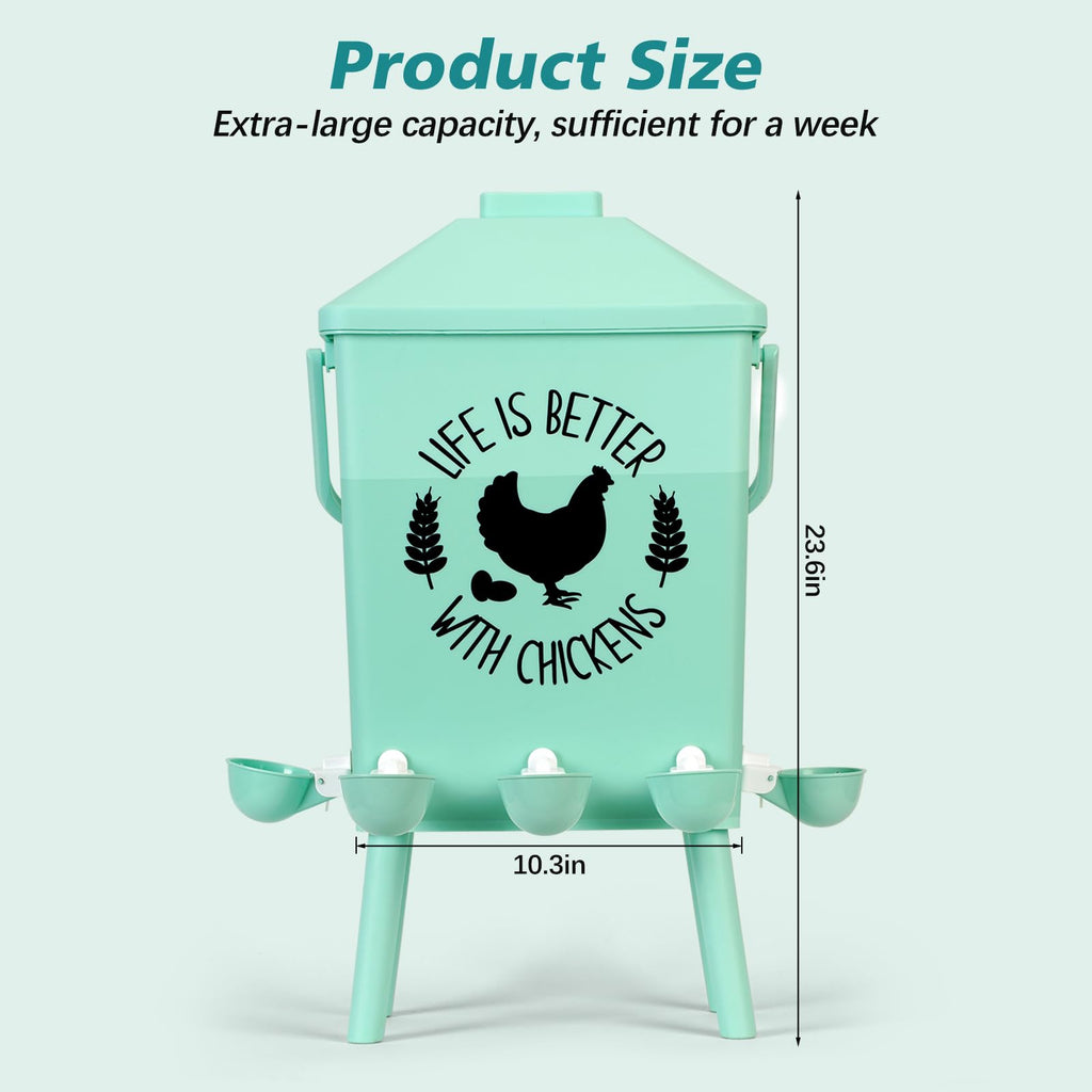 4.2Gal Hanging Chicken Waterer V169