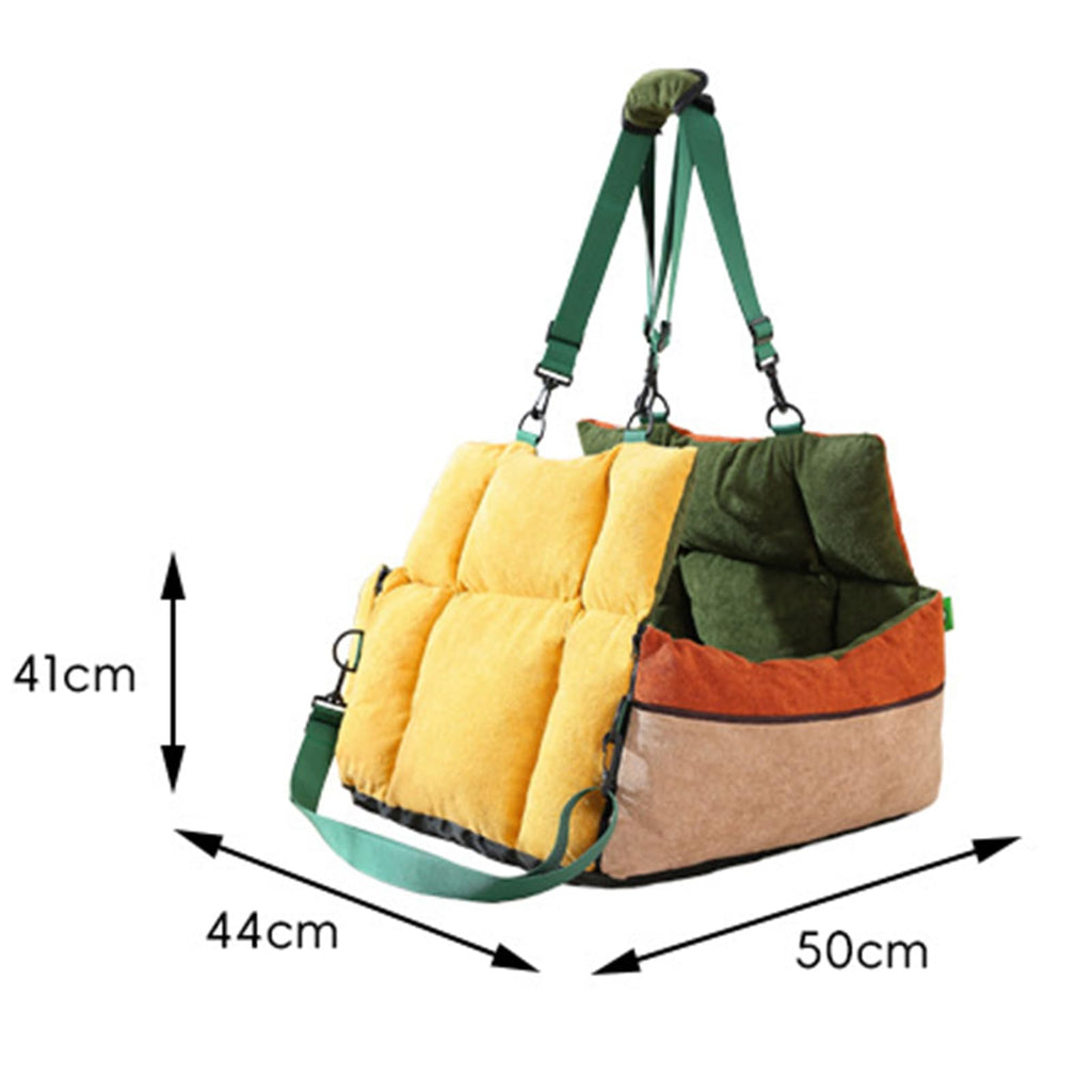 2-in-1 Elevated Dog Car Seat F667631