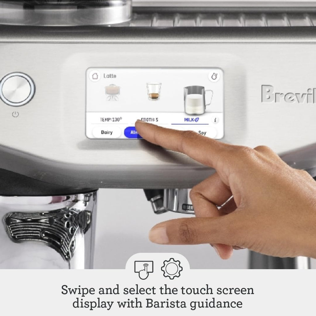 Espresso Machine Brushed Stainless Steel X817976
