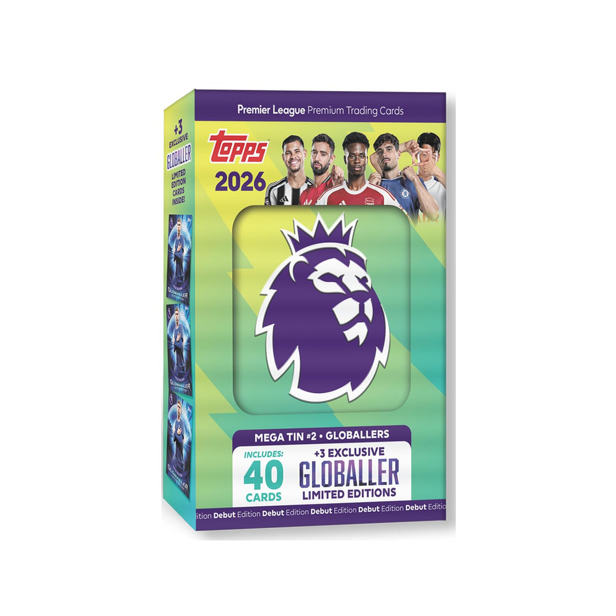 Premier League 2026 Mega Tin 40 Cards Q3968