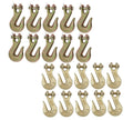 3/8" & 5/16" Grade 70 Clevis Grab Hooks 20 Pack S71699