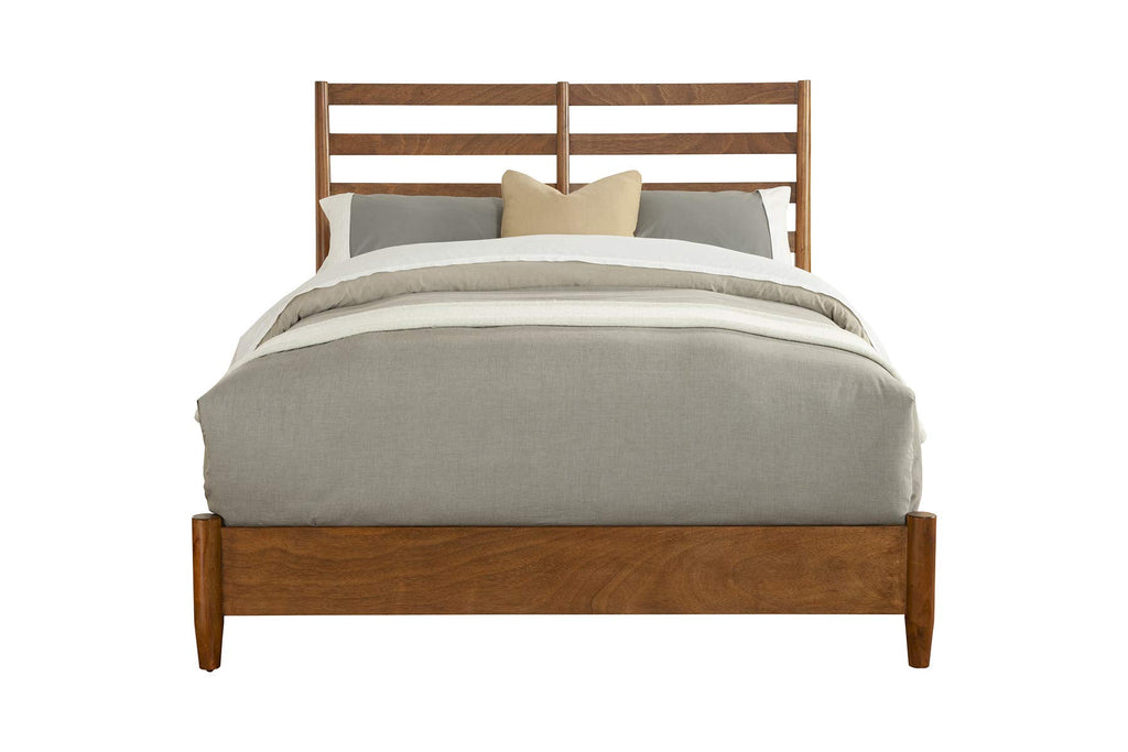 Chestnut California King Slat Back Bed U53067
