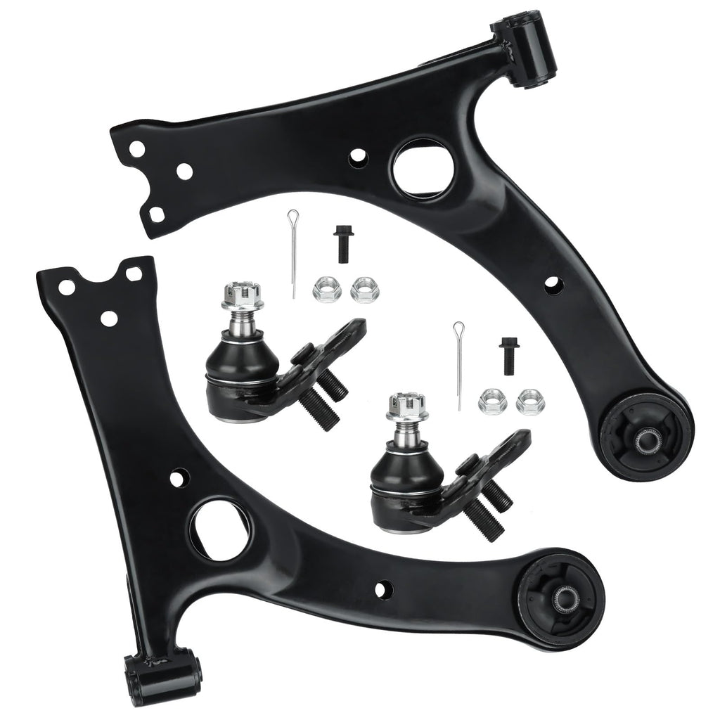 Front Lower Control Arms with Ball Joints 4 pcs Suspension Kit J3588