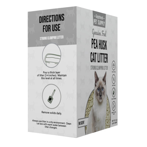 15 lbs Natural Unscented Cat Litter I1323