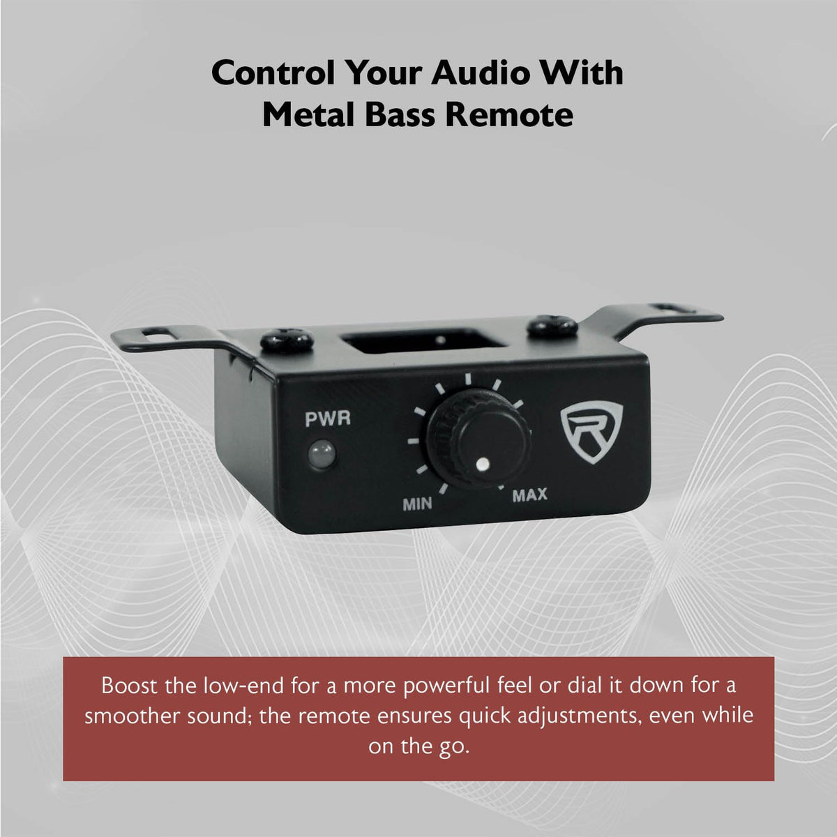 10" Slim Under-Seat Powered Car Subwoofer W9034