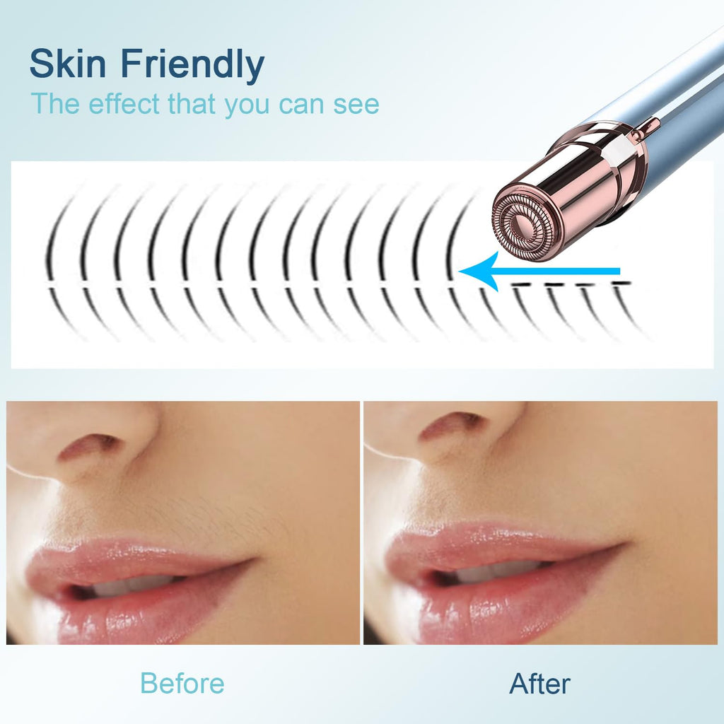 Electric Facial Hair Remover USB Rechargeable D80899