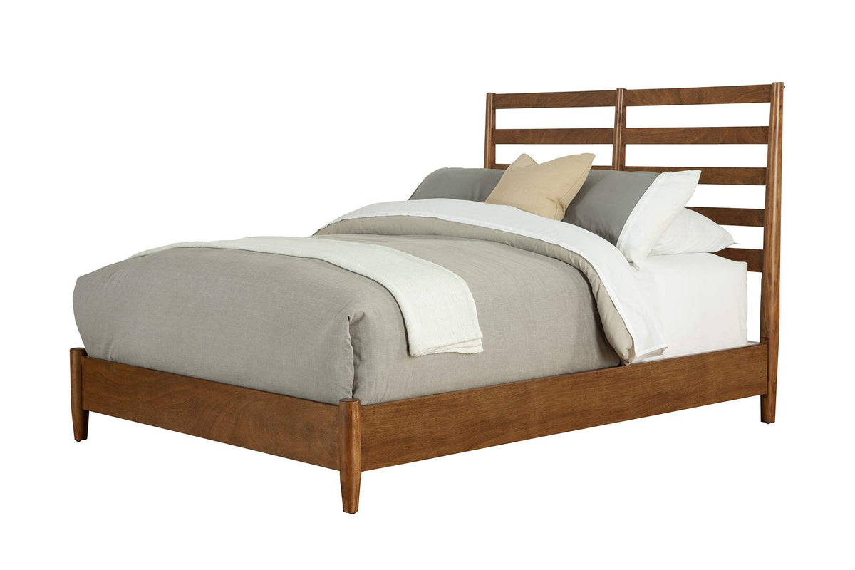 Chestnut California King Slat Back Bed U53067