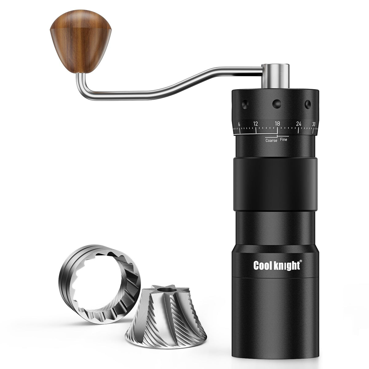 Manual Coffee Grinder 25g Capacity Aluminum Body G177830