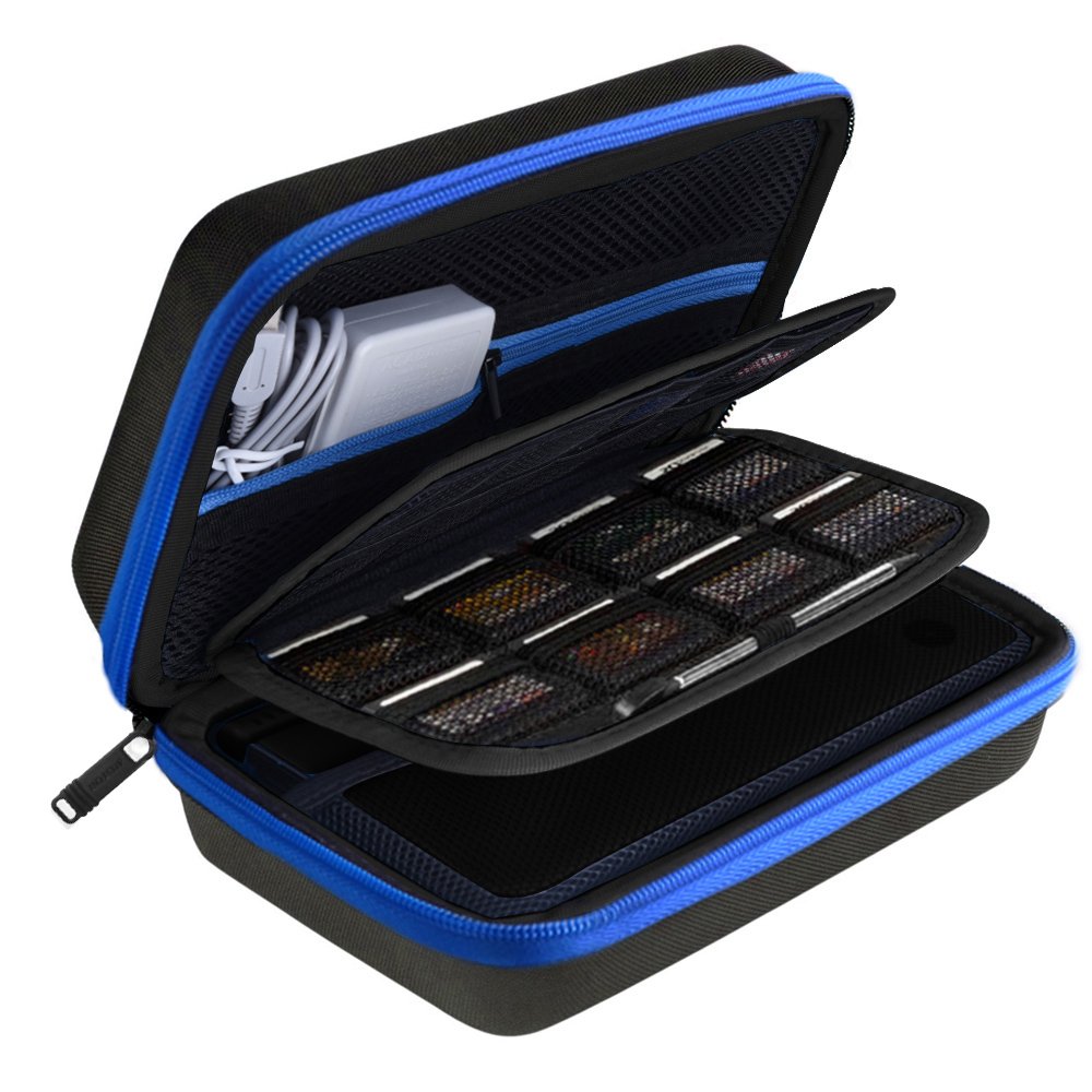 Carrying Case for Nintendo New 3DS XL Black Blue I325