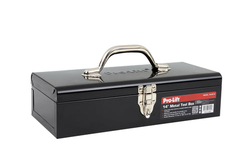 14-inch Metal Tool Box with Handle F635357