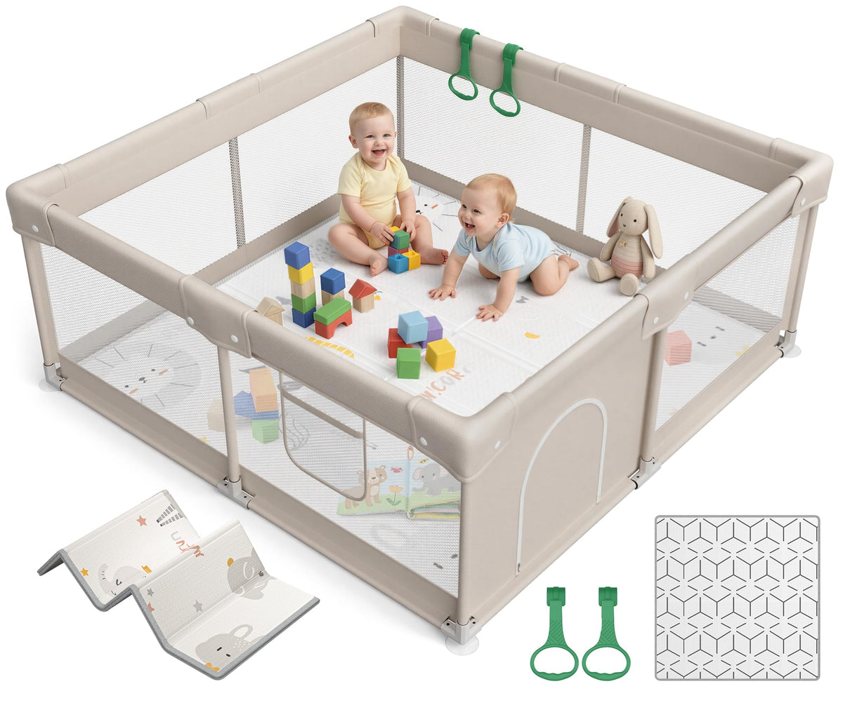 47x47in Baby Playpen with Mat D5694