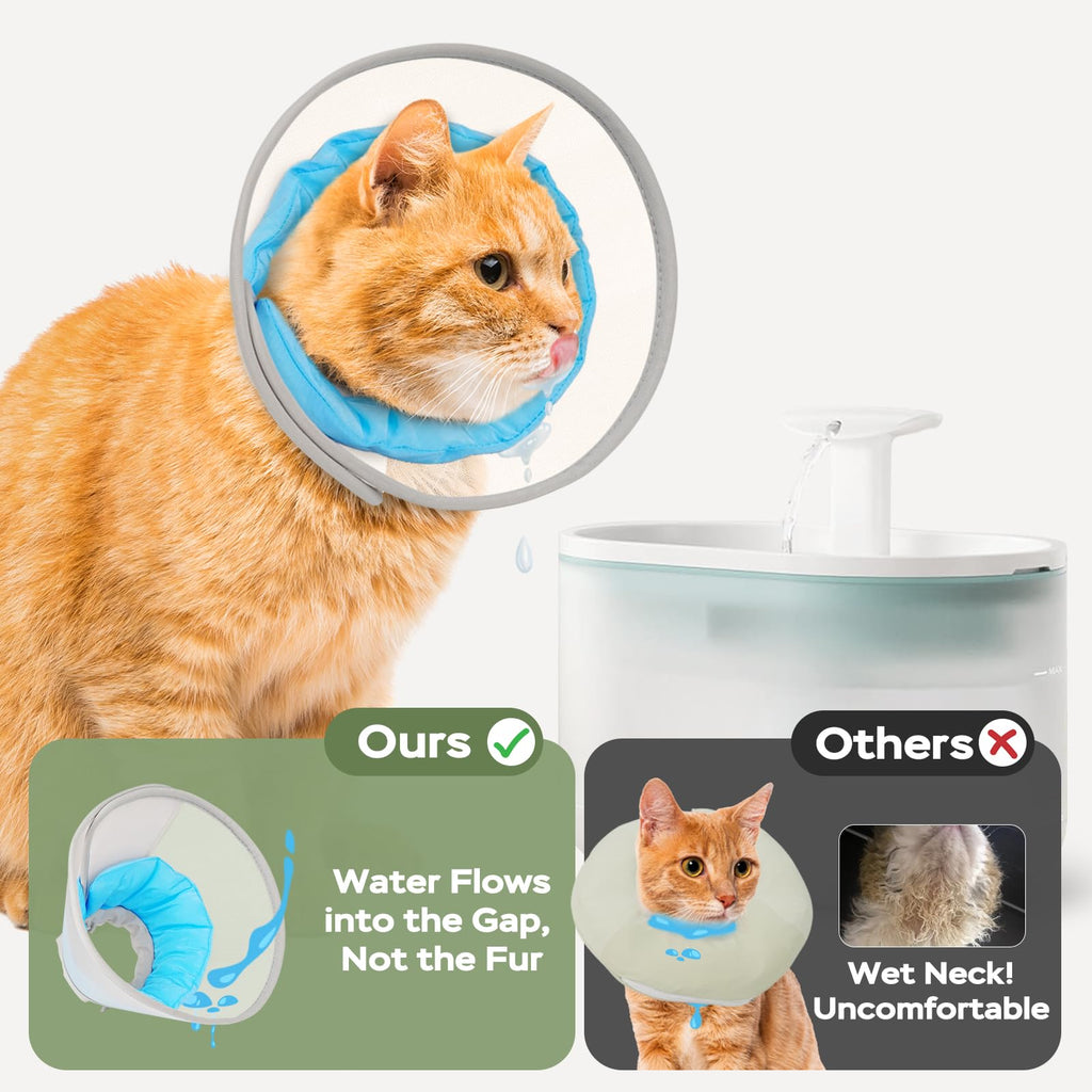 Soft Waterproof Mesh Cat Recovery Cone Collar Y90052