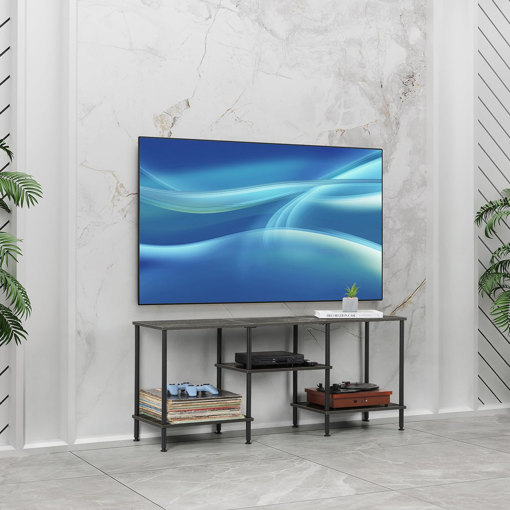 50 Inch Dark Grey TV Stand with Storage C190