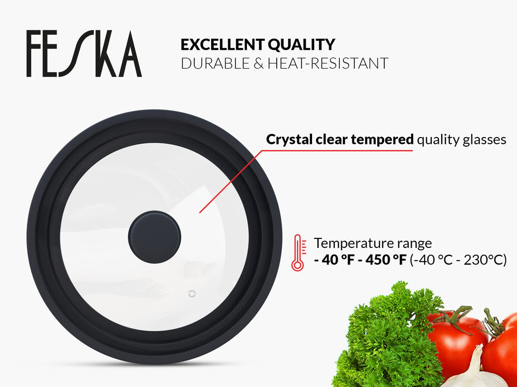 Universal Pot Lid with Lid Holder & Felt Protector F74756