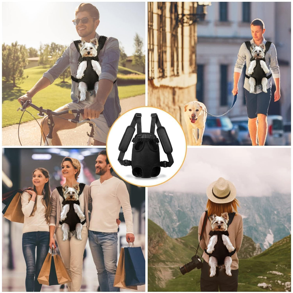 Adjustable Pet Dog Carrier Backpack R7737