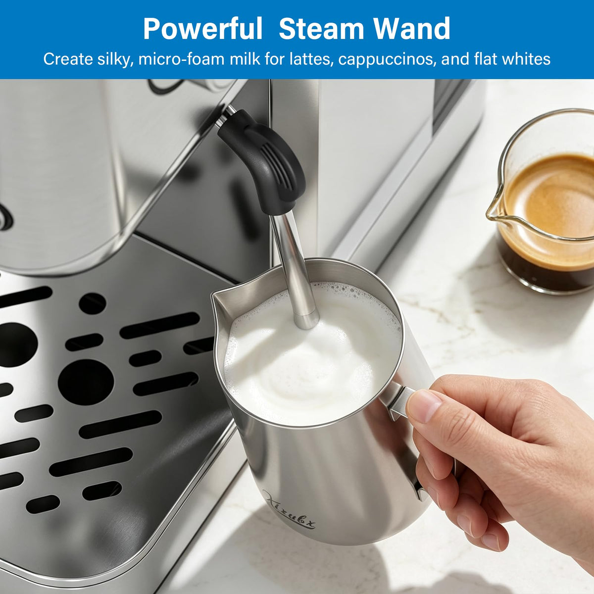 Cold Brew Espresso Machine with Milk Frother B1033