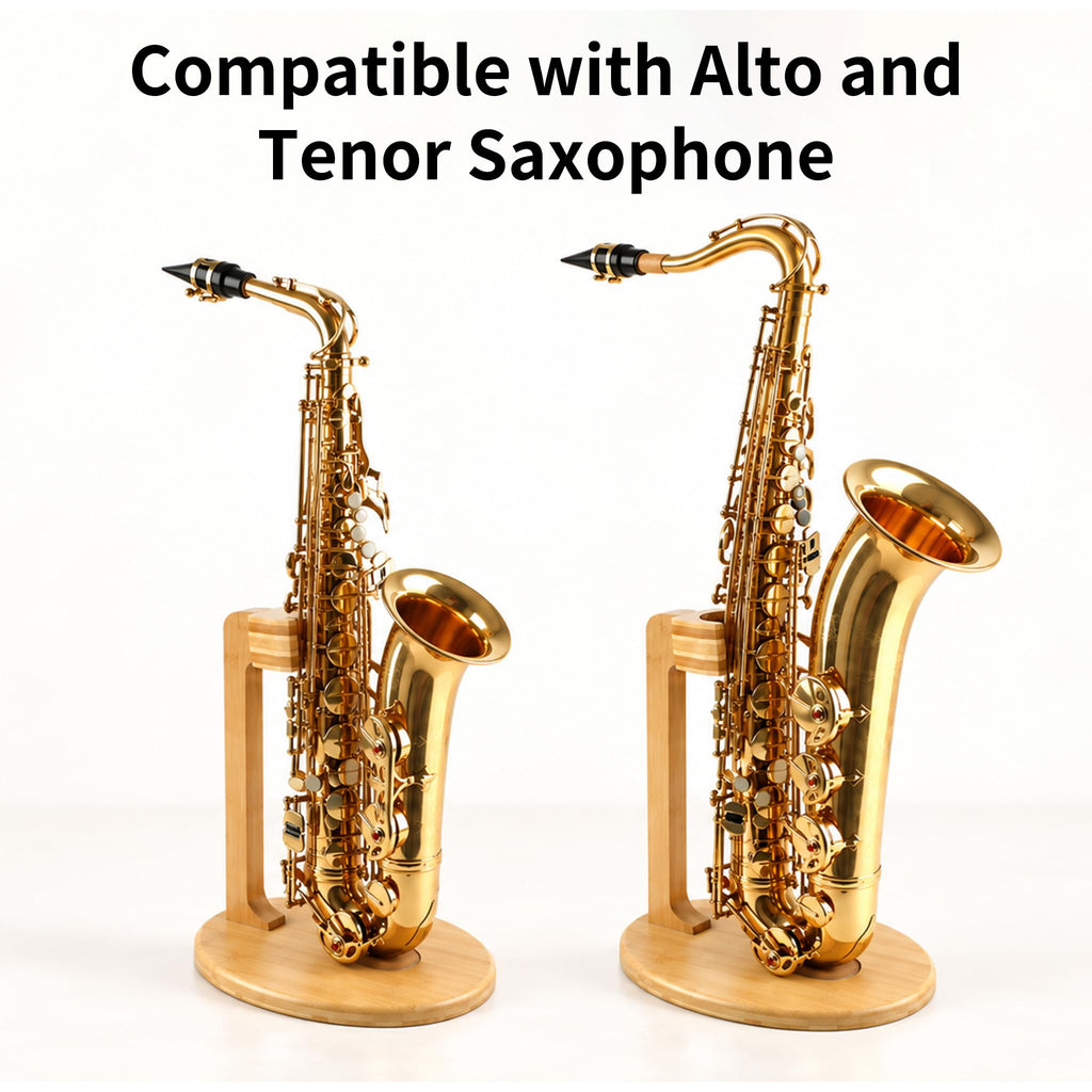 Alto Tenor Saxophone Stand Wooden M254