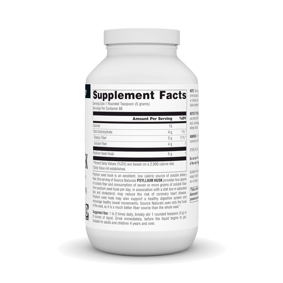 Psyllium Husk Powder, 12 oz O172803