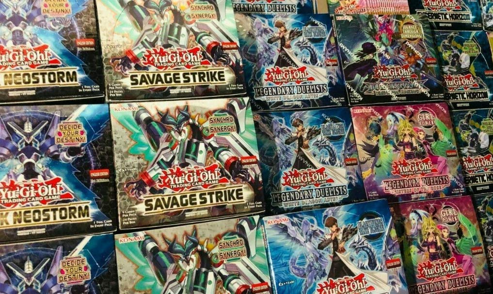 1000 Assorted Yugioh Cards W39299