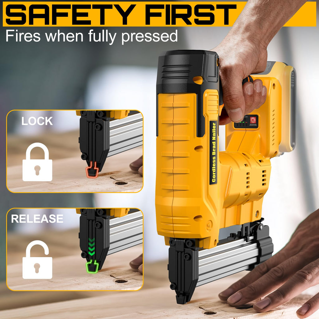 18 Gauge Cordless Brad Nailer & Staple Gun O8650
