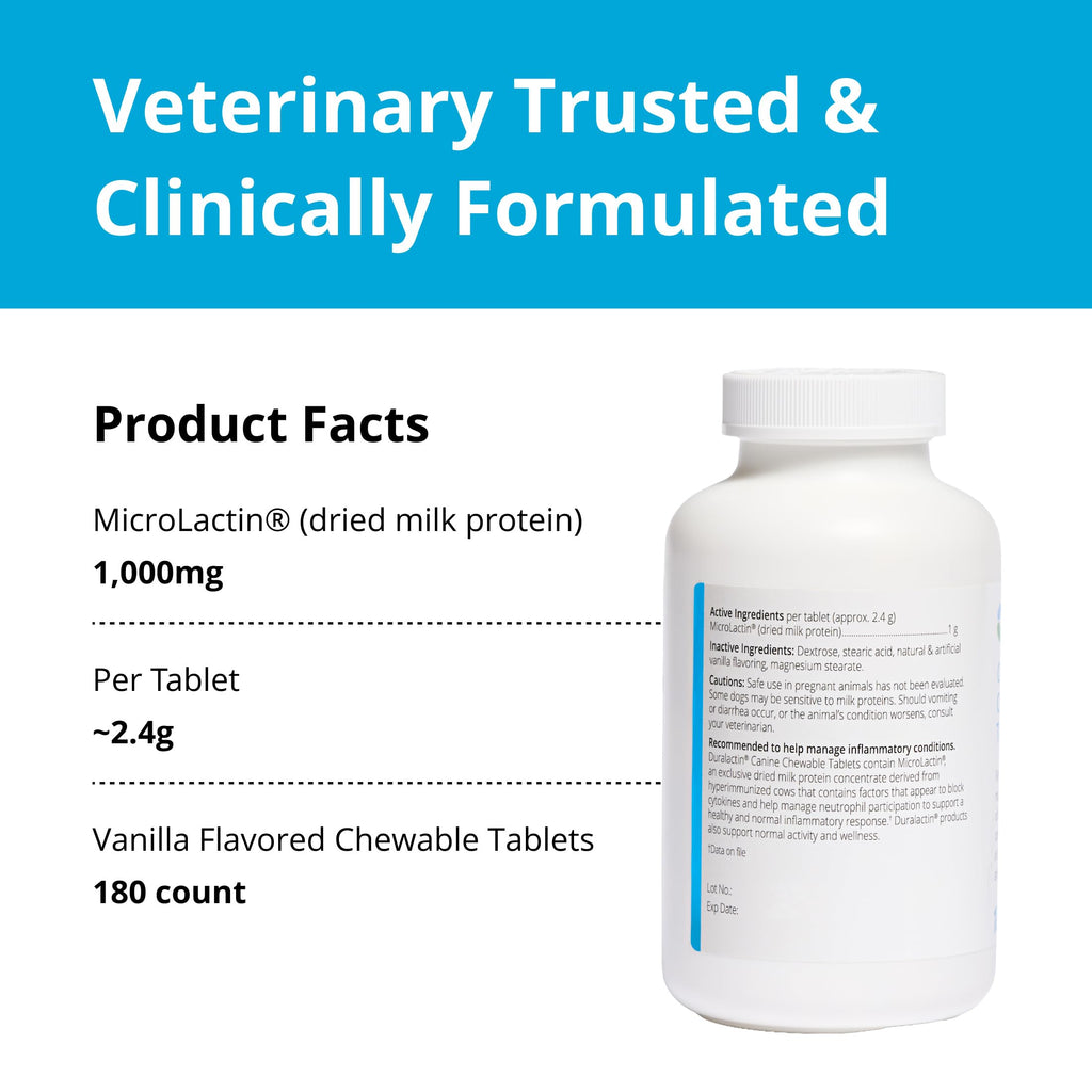 Vanilla Chewable Tablets 180 Count K7773
