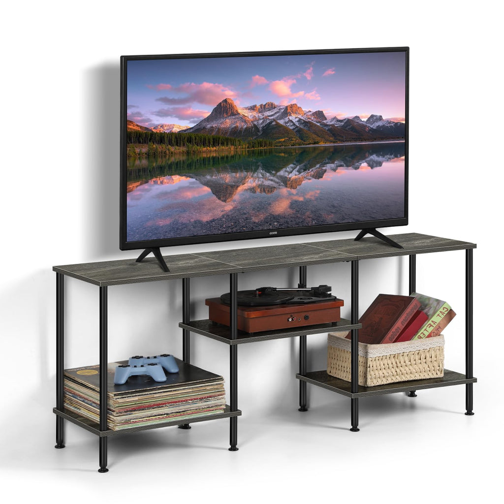 50 Inch Dark Grey TV Stand with Storage C190