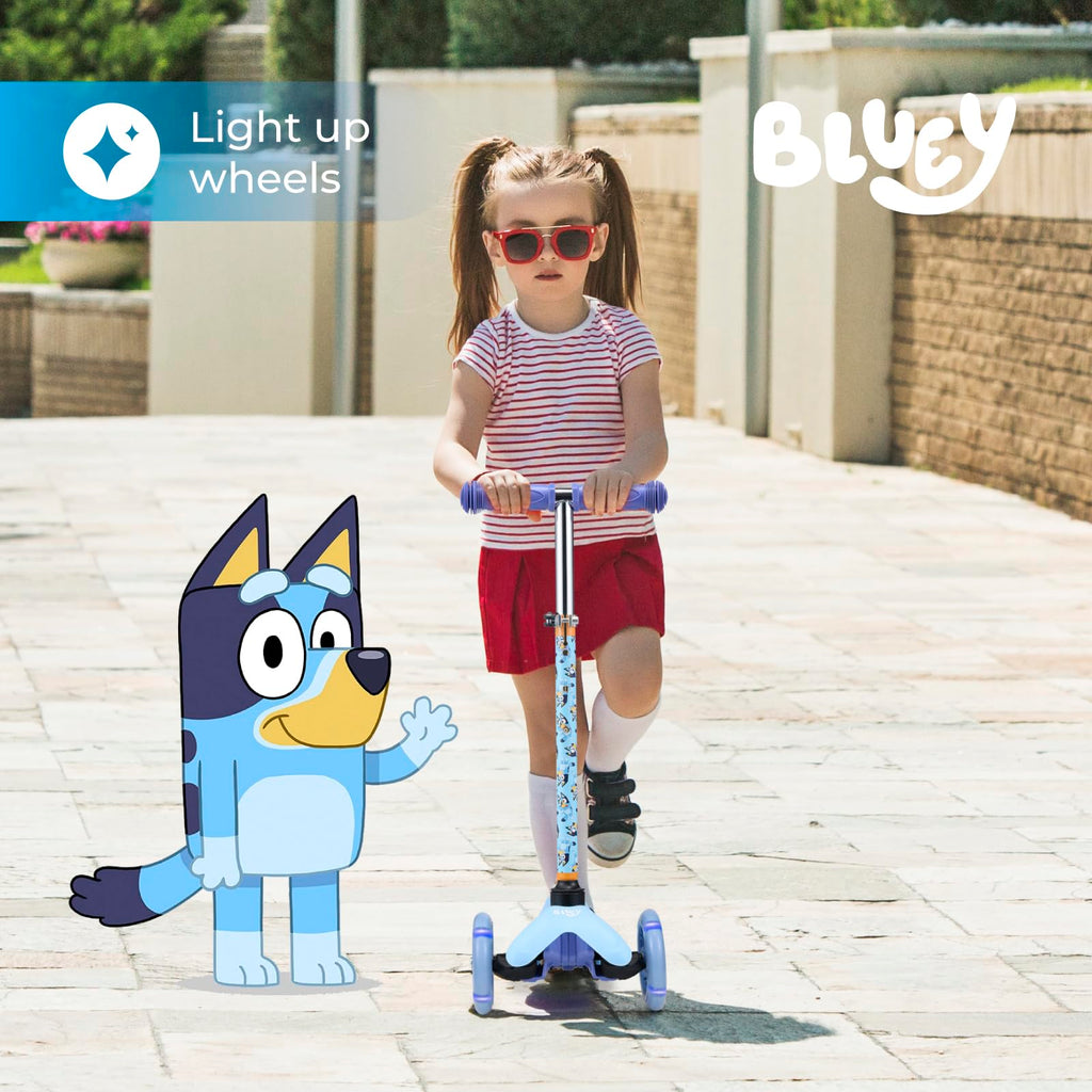 3 Wheel Light Up LED Wheels Kick Scooter B43941