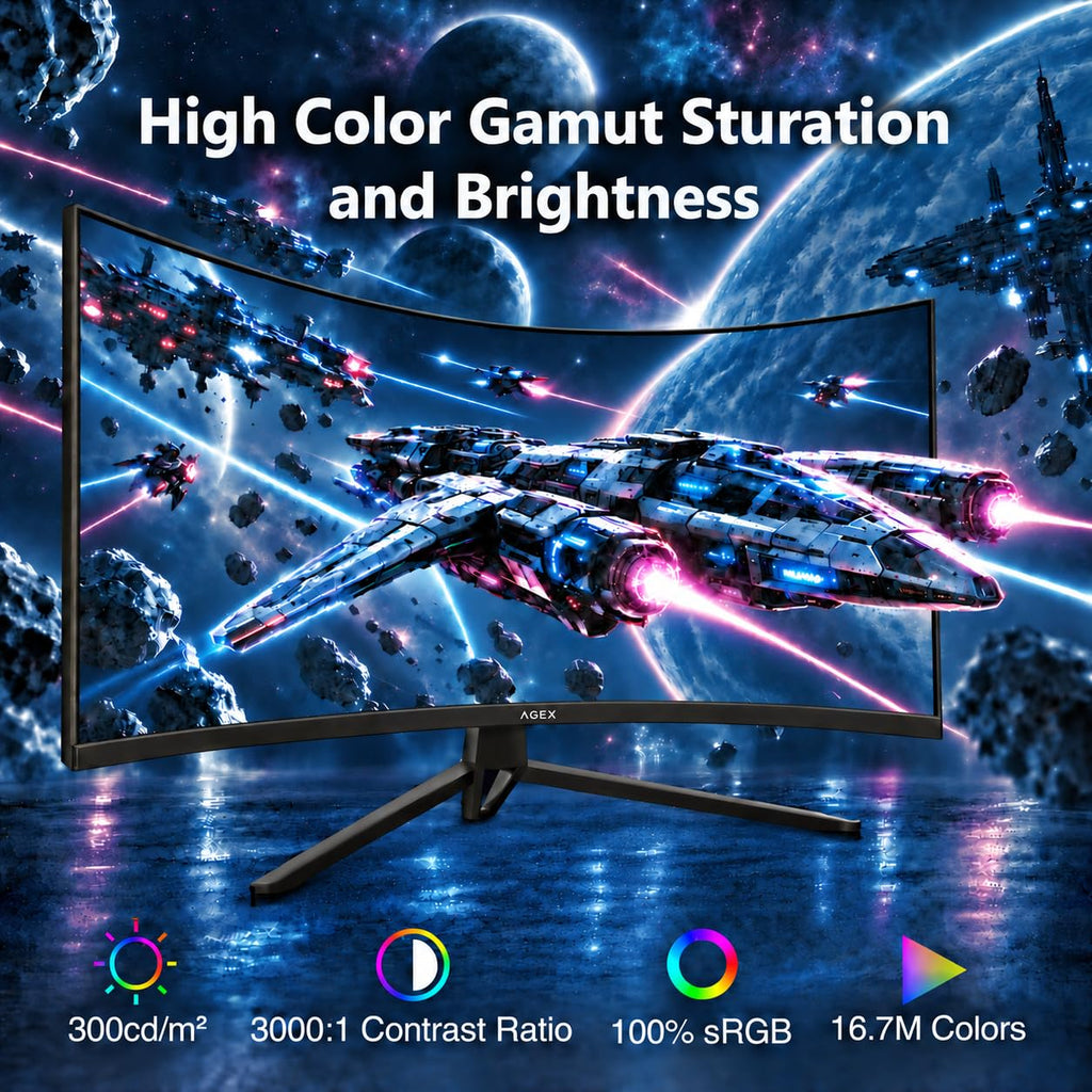 34 Inch WQHD 2K Ultrawide Curved Gaming Monitor 240Hz L9249