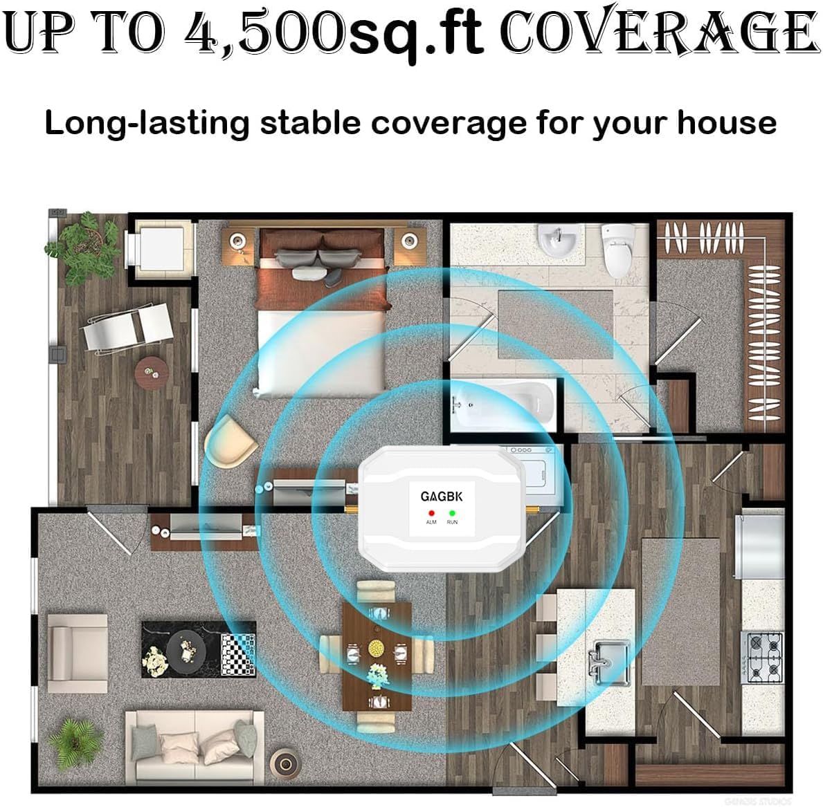 Cell Phone Signal Booster 5G 4G LTE Band 13 G598