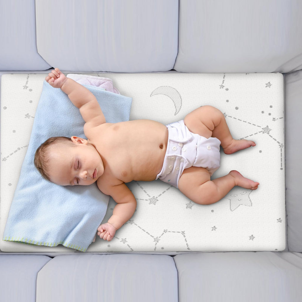 38x26 Waterproof Pack and Play Mattress Pad 2 Pack Z242
