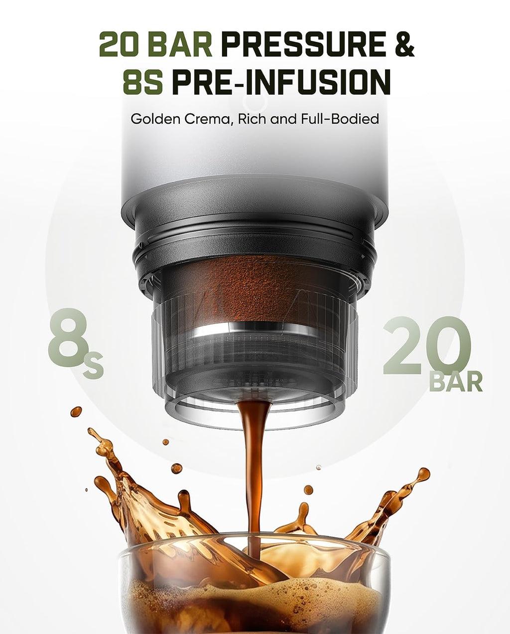 Portable Espresso Maker with USB-C E810858