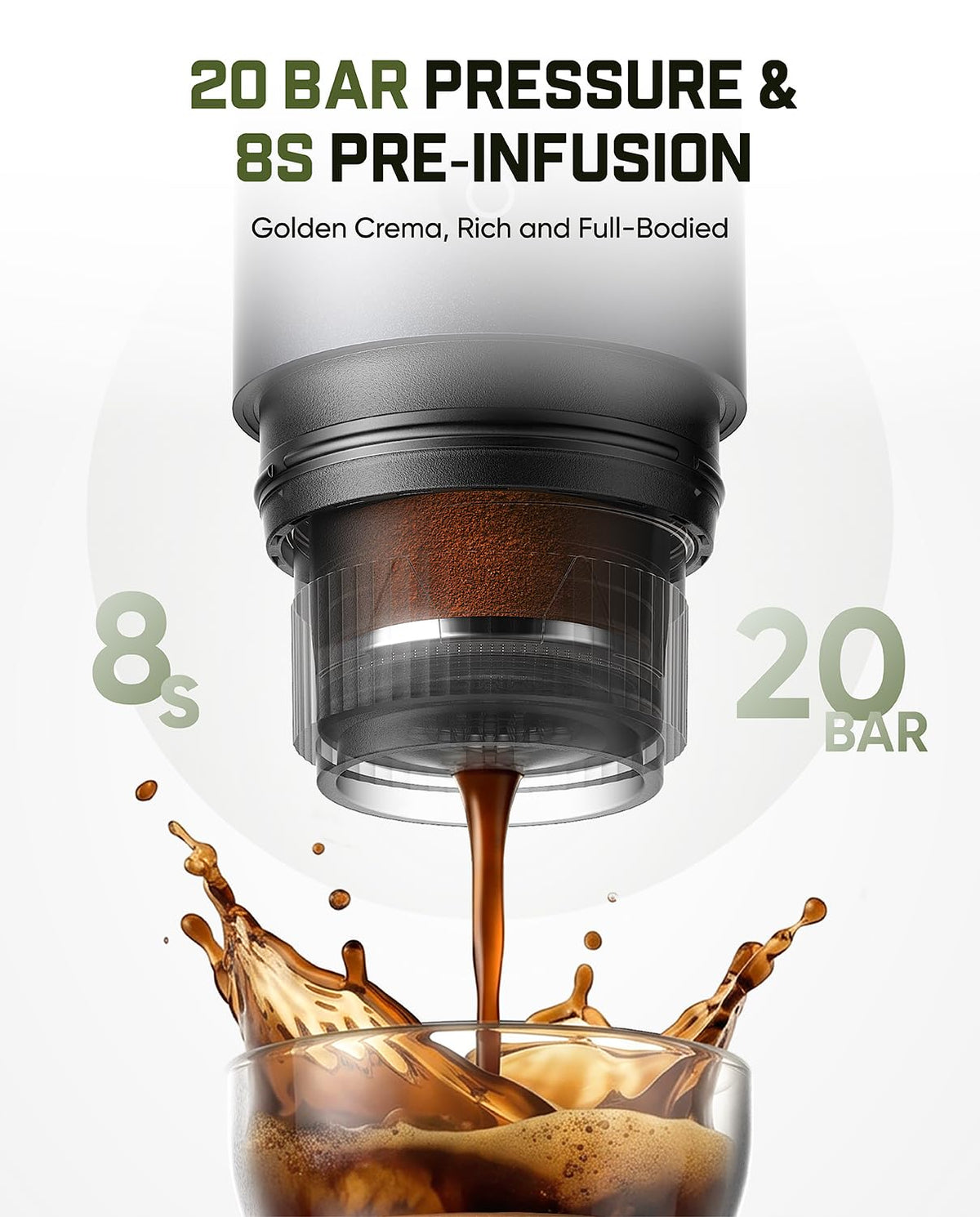 Portable Espresso Maker with USB-C E810858