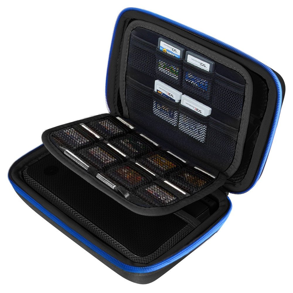 Carrying Case for Nintendo New 3DS XL Black Blue I325