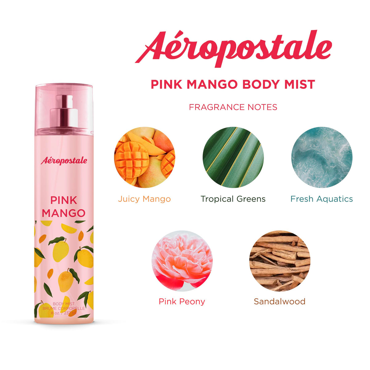 Pink Mango Body Mist 8 fl. oz. O27858