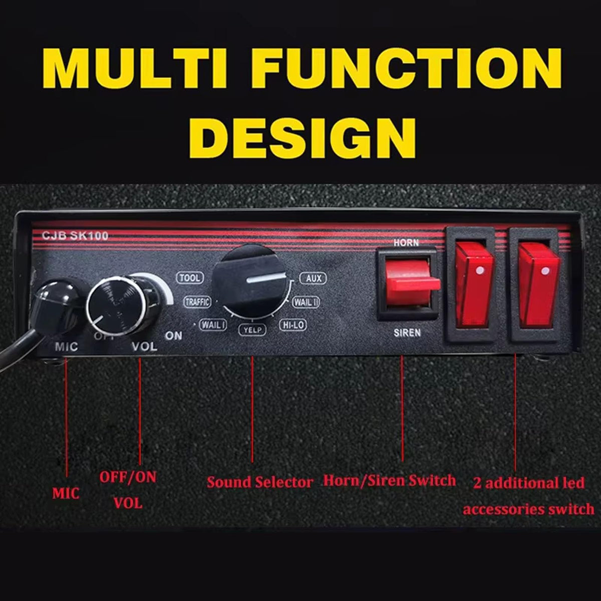 100W Emergency PA System Kit A64961