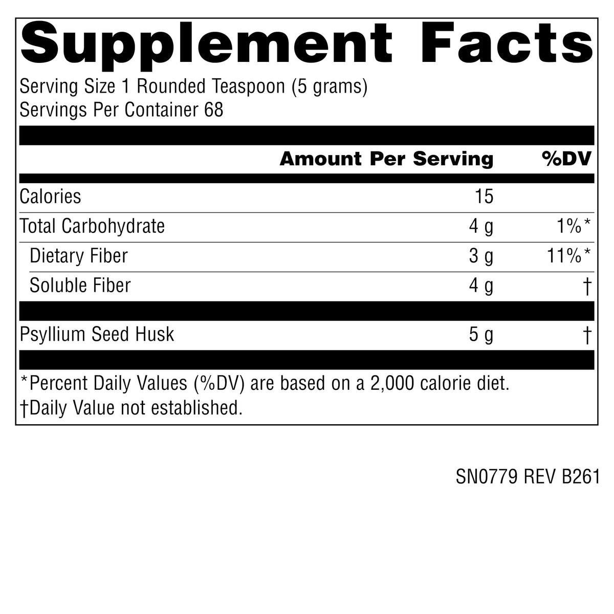 Psyllium Husk Powder, 12 oz O172803
