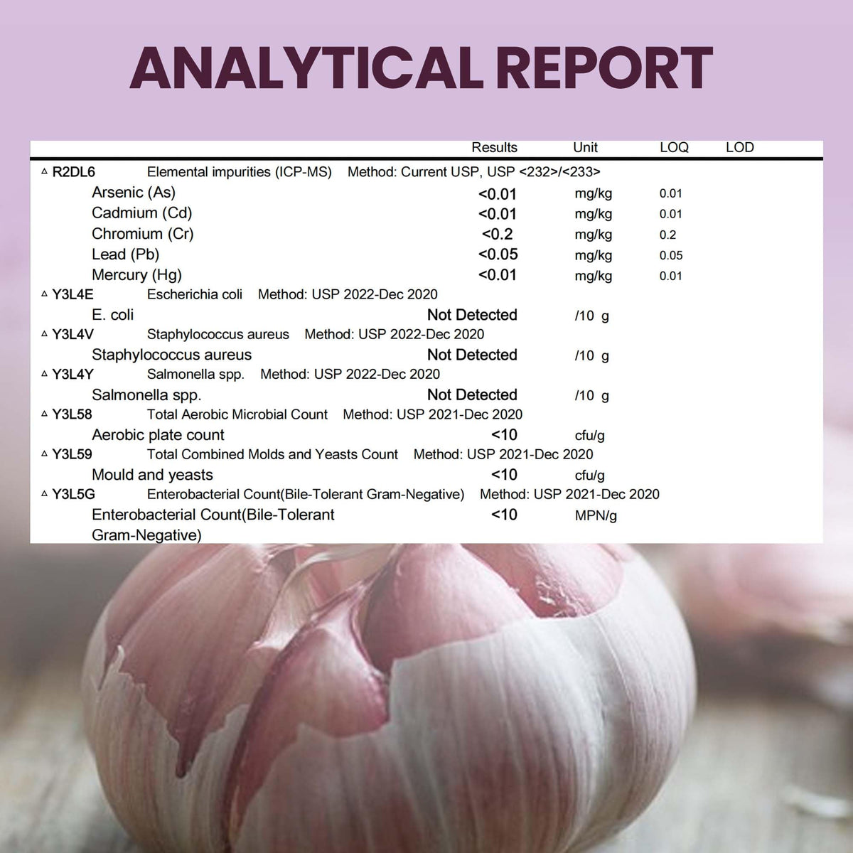 Aged Garlic Extract Softgels 10000mg 300 Count S2638
